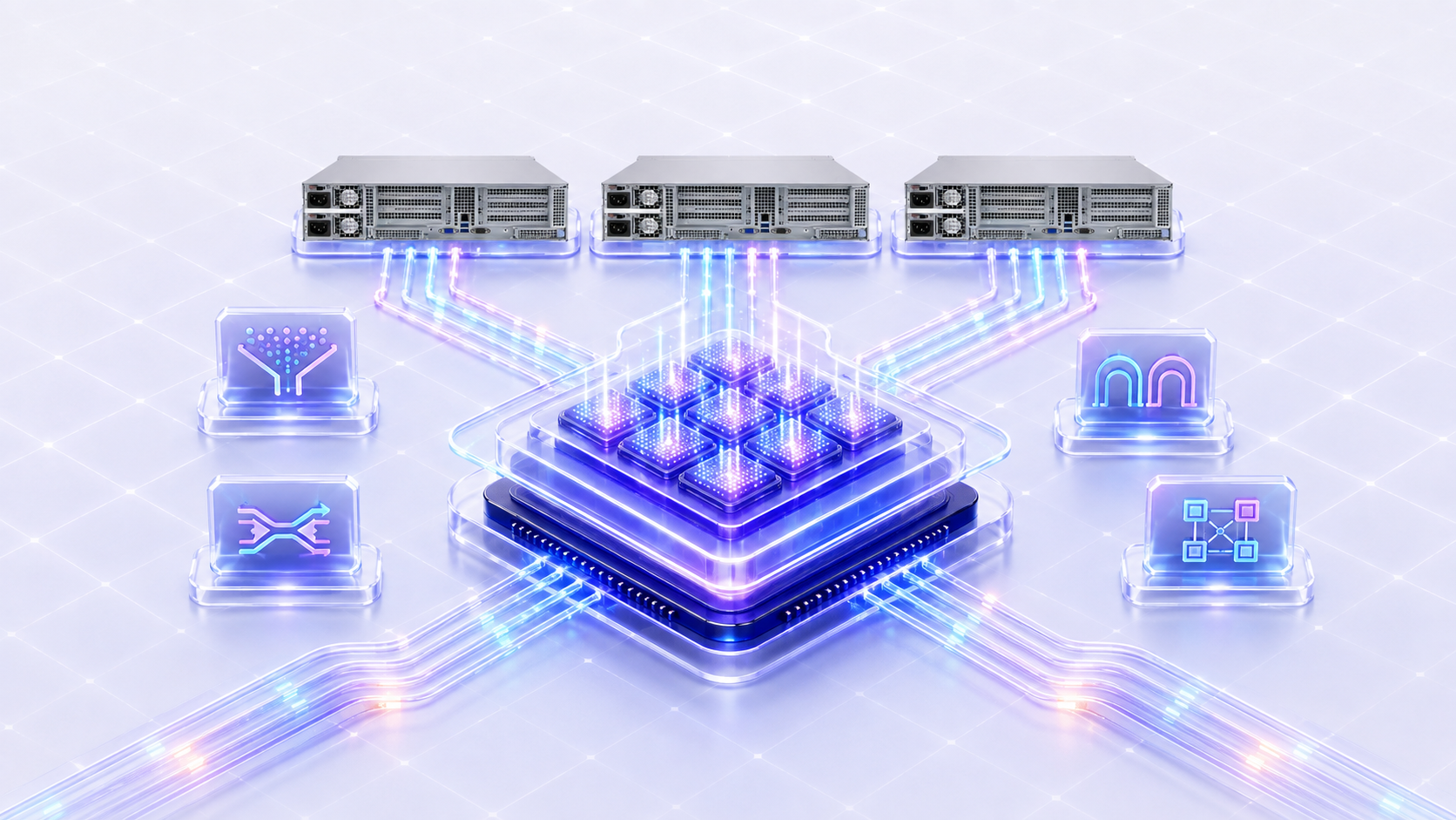 Abstract Service Node processing platform with modular compute resources